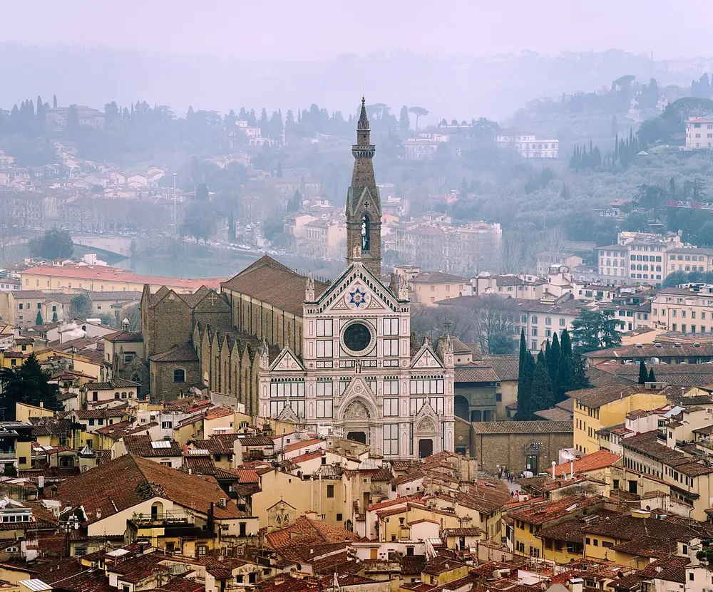Santa Croce seen from Giotto’s bell tower