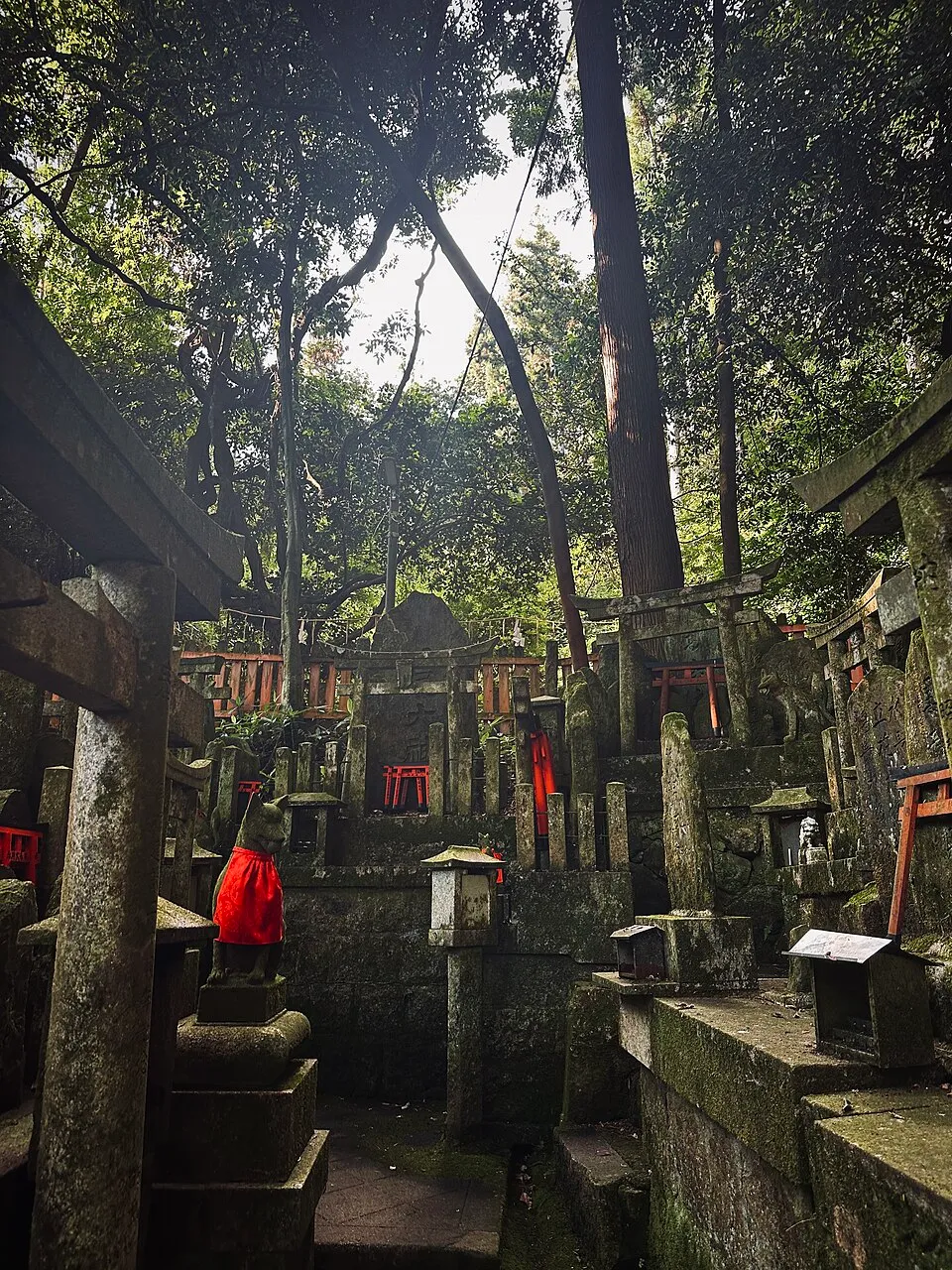 Shrines at Fushimi Inari